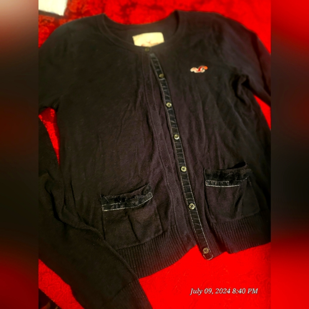 Hollister Carnigan Style Sweater size L
